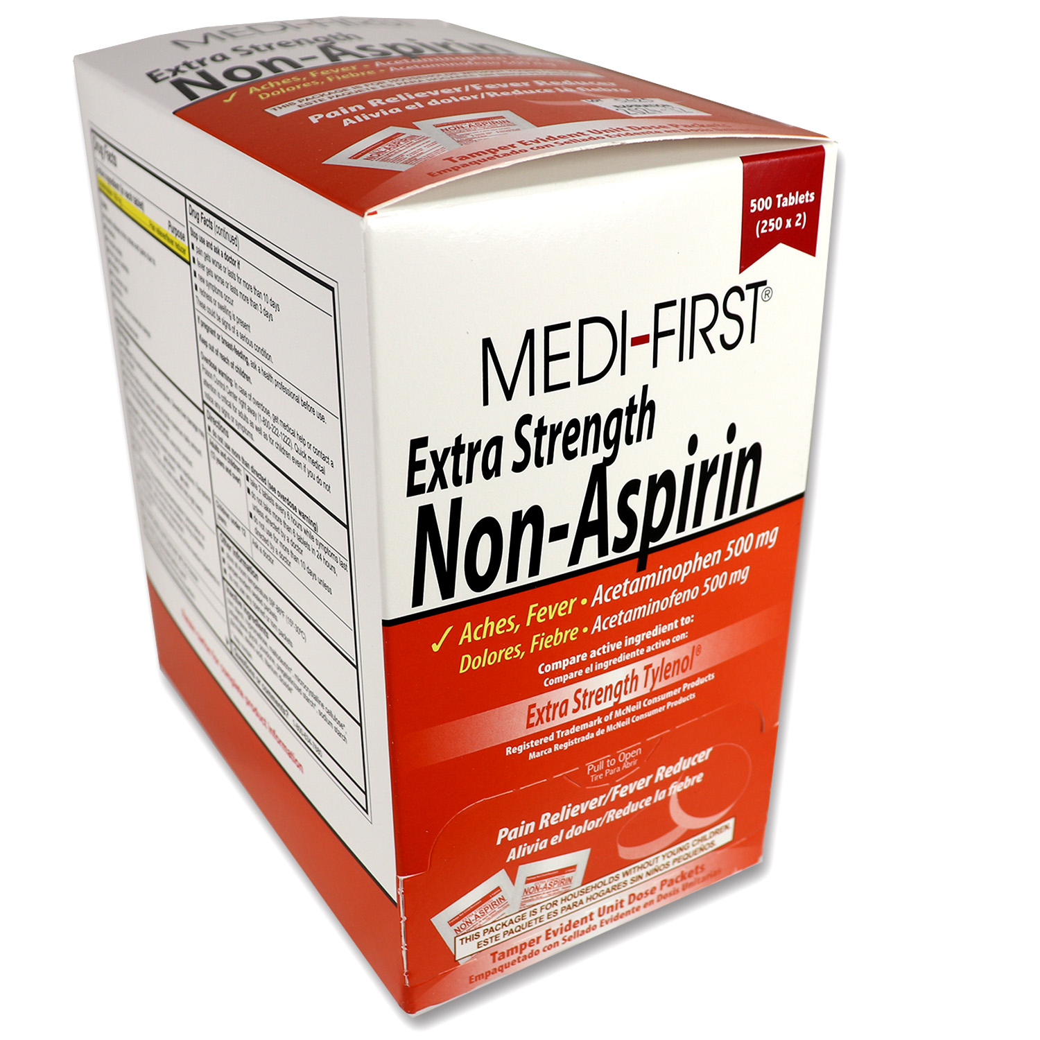 Non-Aspirin Extra Strength, 500/box - Image 2