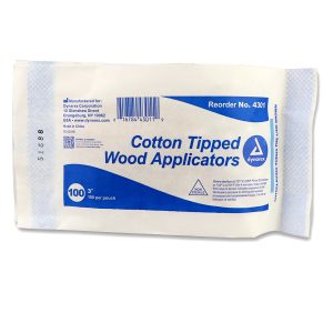 Alternative view of Cotton tipped applicator, 3", non-sterile, 100 per package