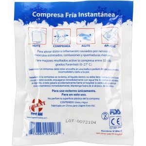 Alternative view of 4" x 5" Urgent First Aid Instant Cold Compress, 1 Each