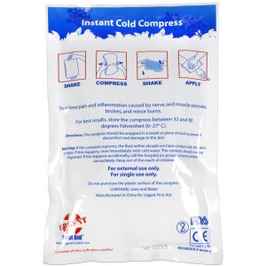 Alternative view of 6" x 9" Instant Cold Compress, Boxed - 32 per case